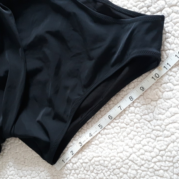 New Cupshe Large Black Cross Straps One Piece Swim Bathing Suit - Picture 8 of 14